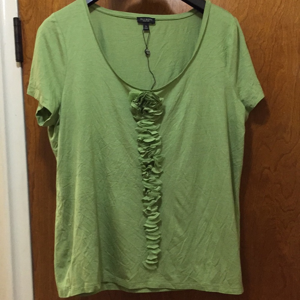 Talbots  Green top